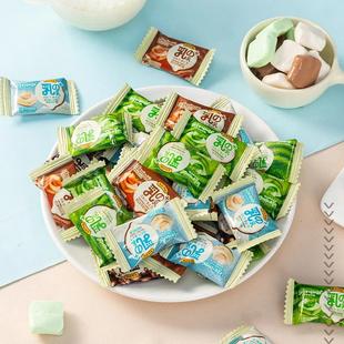 牛乳糖香芋抹茶酸奶巧克力海盐原味提拉米苏咖啡奶糖软糖果小零食