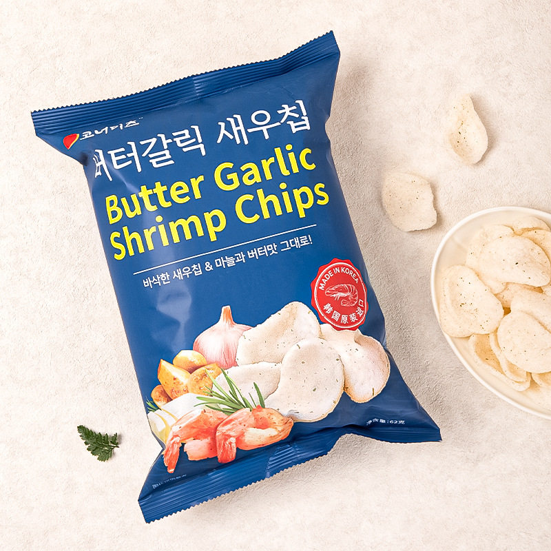 卡乐米斯虾片黄油蒜香黑松露味