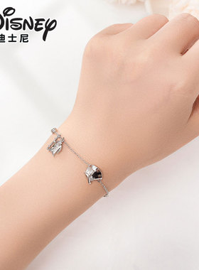 迪士尼爱丽丝银手链新品