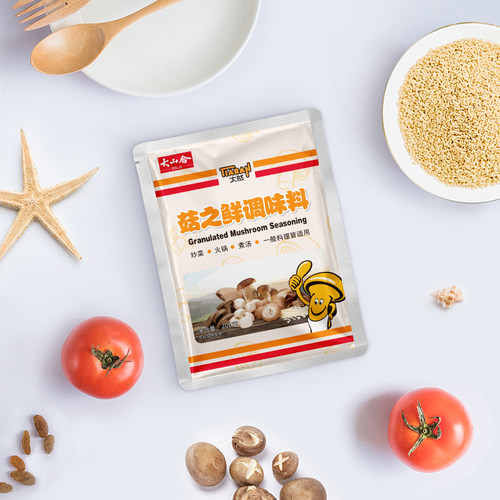 菇之鲜调味品蘑菇精大山合纯素食
