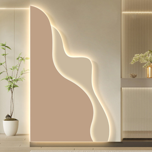 大气玄关走廊LED氛围灯画