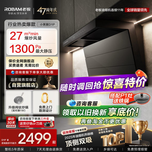 热销第一！老板小黑翼D1P升级款