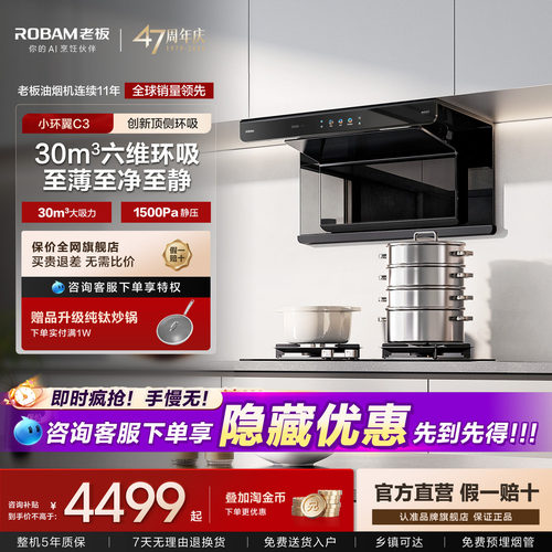 【行业性能旗舰】老板小环翼C3