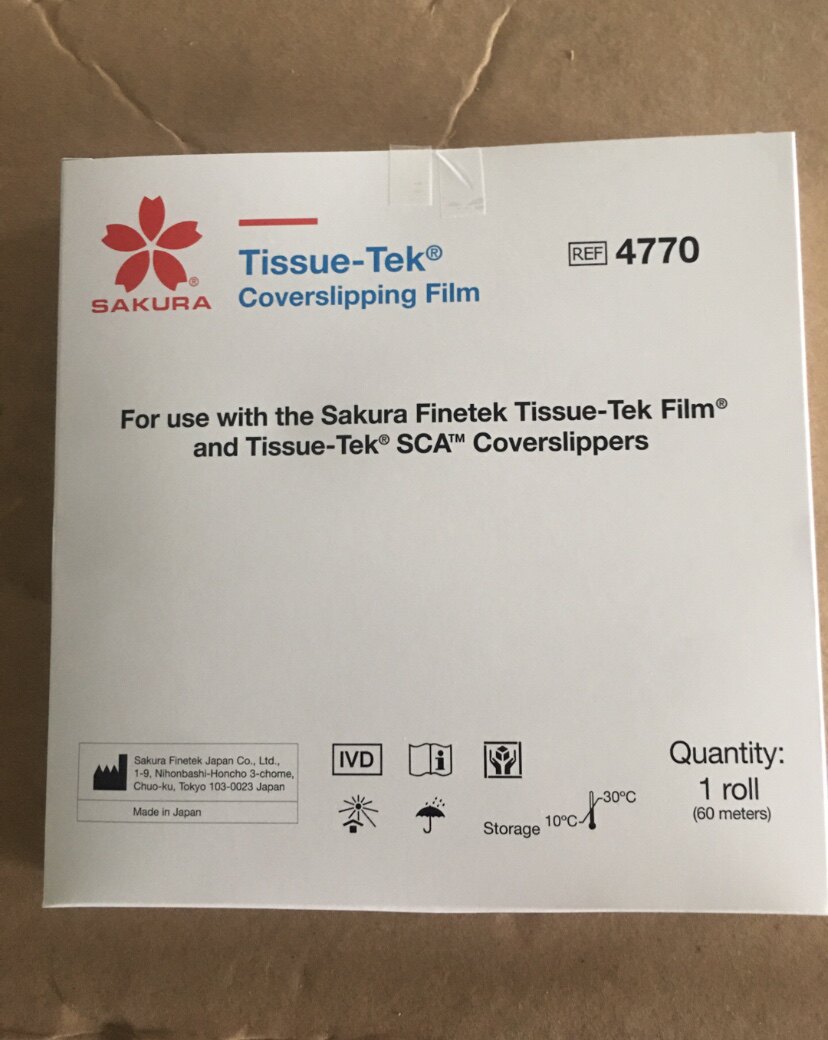 日本樱花Sakura Tissue-Tek Film染色封片胶带4770 全新国产替代