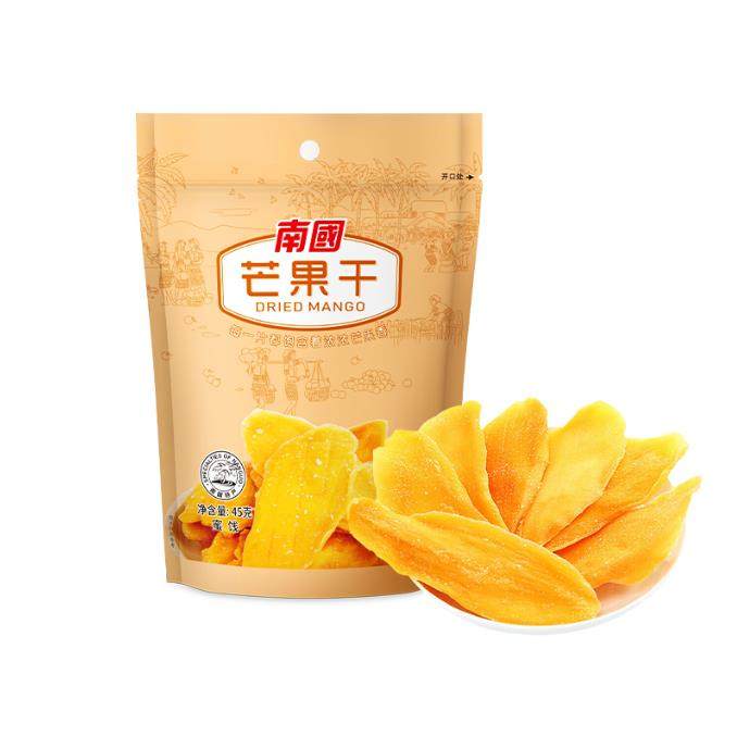45g*30袋 南国金煌芒果干果脯蜜饯冻干即食网红休闲零食水果干