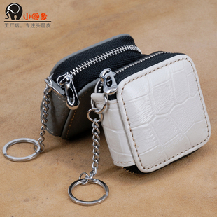 蓝牙耳机真皮保护套苹果Airpods蓝牙耳机钥匙挂饰包头层牛皮钥匙收纳耳套Airpods2