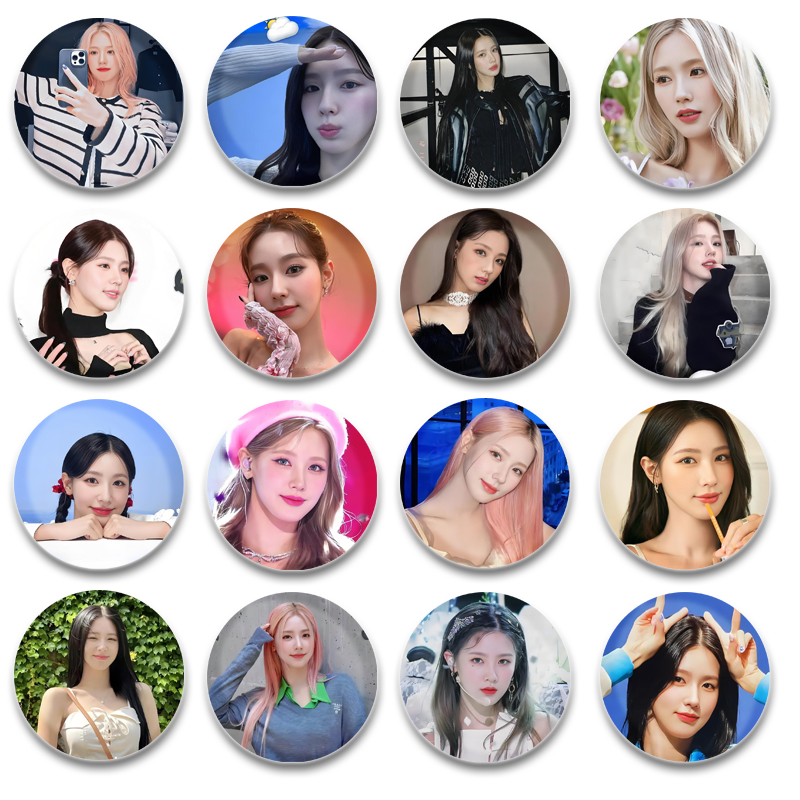 赵美延徽章58mmGIDLE马口铁胸针谷子挂件明星演唱会应援周边