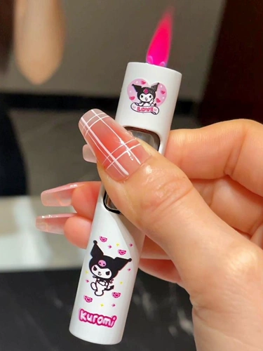 Маленькая креативная ветрозащитная клубника, розовая зажигалка для друга, популярно в интернете