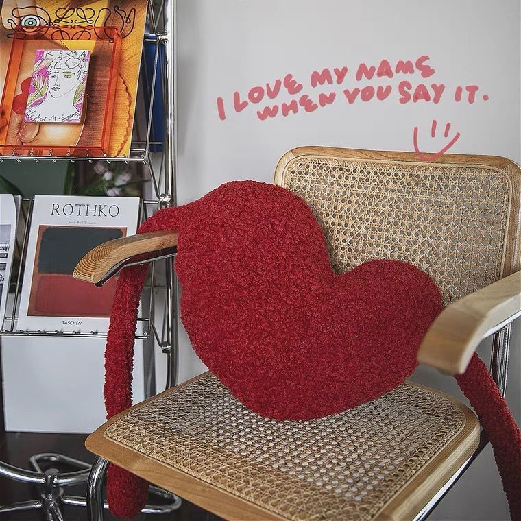 紅色愛心沙發裝飾情人節結婚禮物