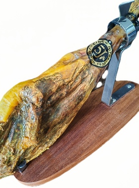 西班牙火腿专用架 檀木火腿架+SDER刀具四件套 火腿专用架 火腿架