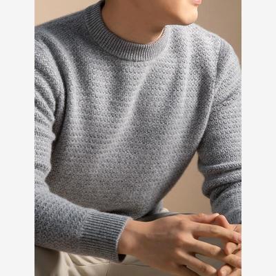 保罗冬季休闲100纯山羊绒