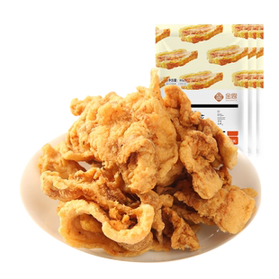 金恩凡提酥脆猪油渣脆皮炸五花肉脂渣温州猪肉渣休闲零食80g*4包