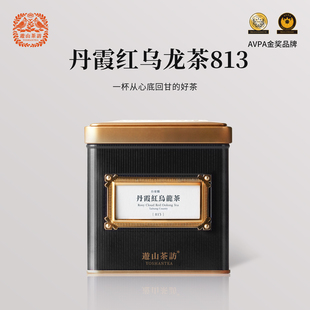 游山茶访丹霞红乌龙茶813原装进口台湾红茶乌龙茶100g礼盒装