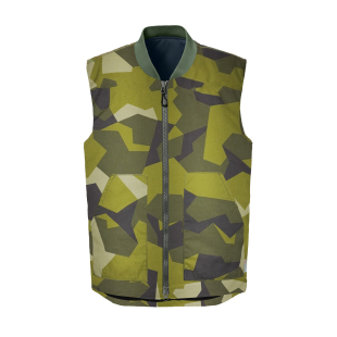 猫虎兽秋冬新款 户外运动休闲迷彩马甲外套加厚背心 3M棉马甲男士