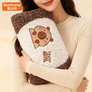 加长热水袋充电防爆暖手宝暖水袋热敷正品 被窝专用暖宝宝2025新款