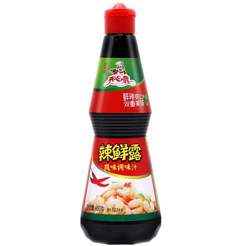 凤球唛辣鲜露凉拌菜调味料凉拌凉皮海鲜蒸鱼扇贝麻辣鲜露香辣鲜辣