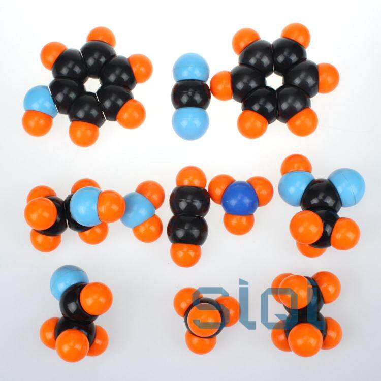 苯酚分子结构模型 大尺寸塑料比 例模型cm-4cm 教学仪器 教具