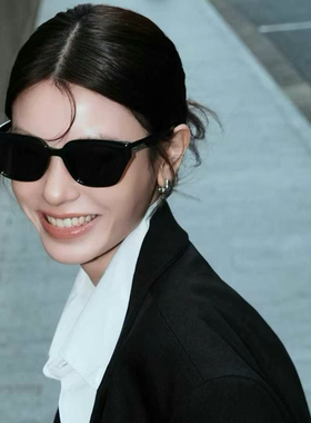 日韩新款gm猫眼小框偏光复古墨镜