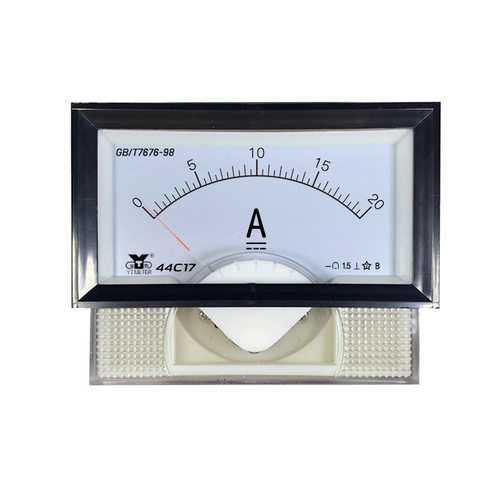 44C17-A直流电流表10A/20A/100uA/100mA DC微安毫安表44c23指针