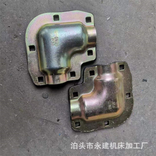 镀锌弯头哈夫节钢制哈夫节弯头堵漏哈夫接开片抢修器补漏卡子抱箍