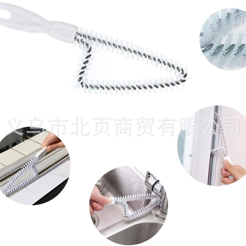 8件套手提式槽缝门窗轨道滑动门槽角缝隙清洁刷