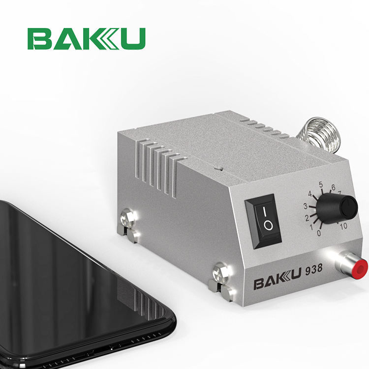 巴酷BK-938迷你手机BGA拆焊台 电脑主板维修工具恒温电烙铁电焊台图片
