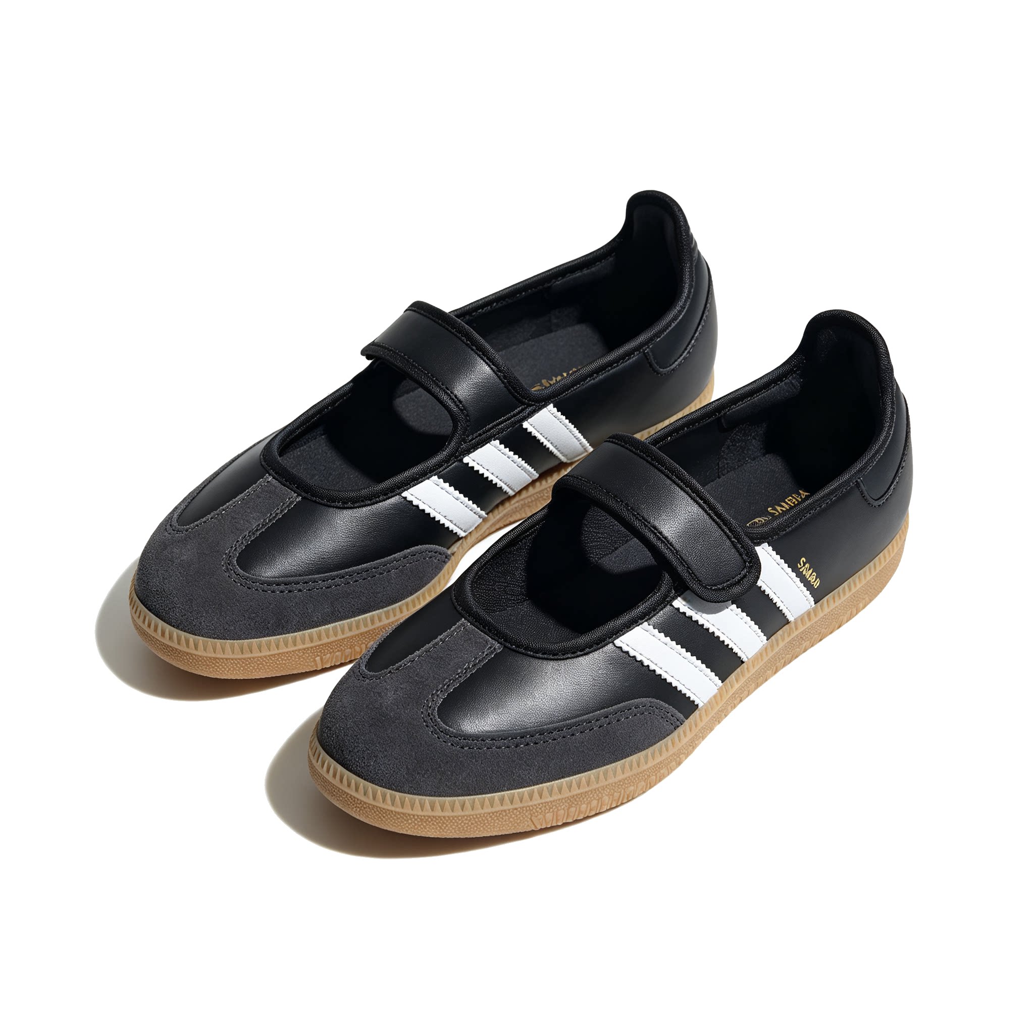 Adidas originals Samba Jane舒适百搭玛丽珍鞋女款黑色JQ6445