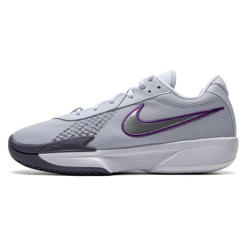 Nike GT Cut Academy Basketball Shoes White Purple Grey