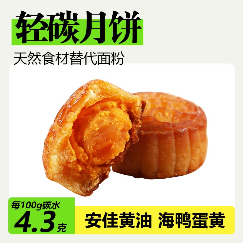 糧相逢低碳水糖友中秋生酮月餅