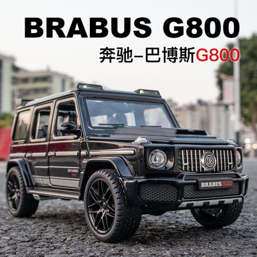 新1:22巴博斯G800汽车模型合金奔驰大G越野车仿真儿童玩具男孩