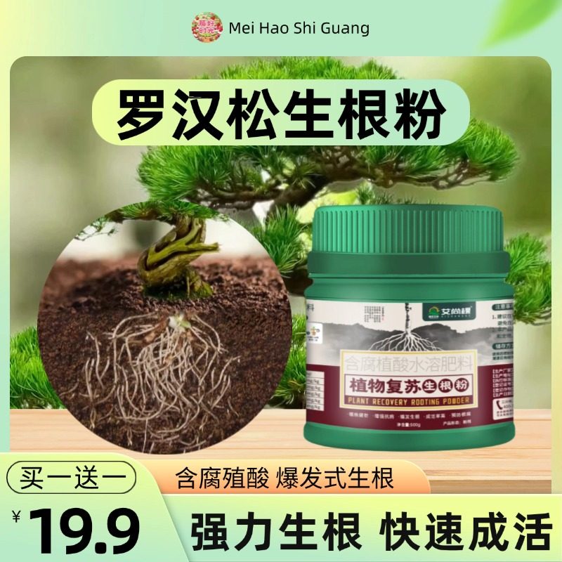 罗汉松专用生根粉专用肥促根壮根扦插移栽壮苗泰山松松树盆栽通用,鲜花速递/花卉仿真/绿植园艺,家庭园艺肥料,淘宝优惠券,粉丝福利购,淘宝优惠卷