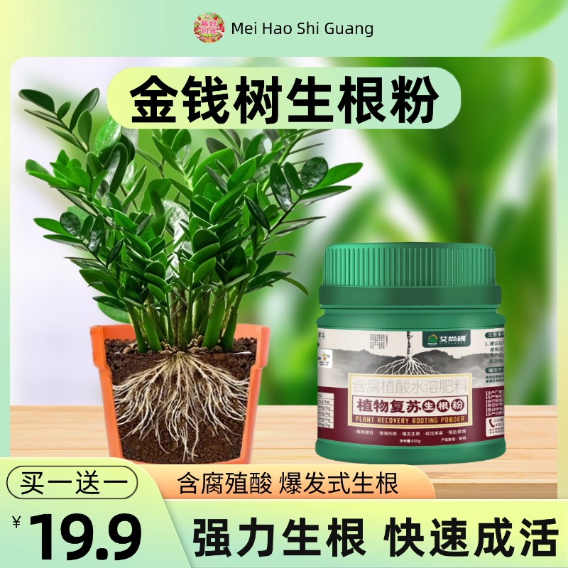 金钱树专用生根粉植物通用快速强力植物生根树木移栽生根剂