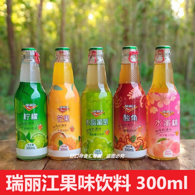 昆明瑞丽江酸角汁玻璃瓶300ml图片