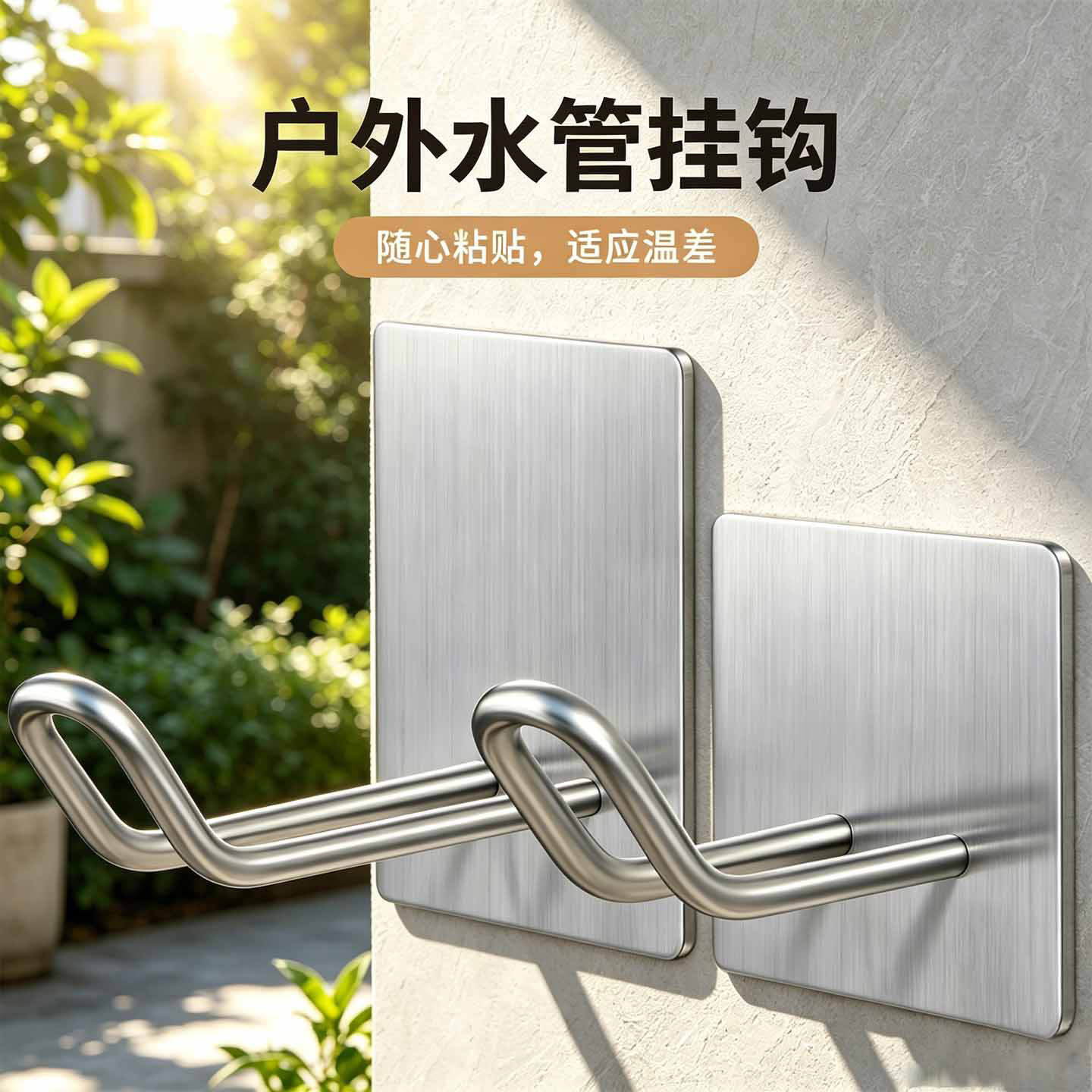 米乐奇浇花软管水枪洗车管收纳架图片