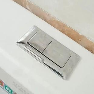 双按按钮通用长方形坐座便器冲水配件按压器马桶按钮水箱马桶