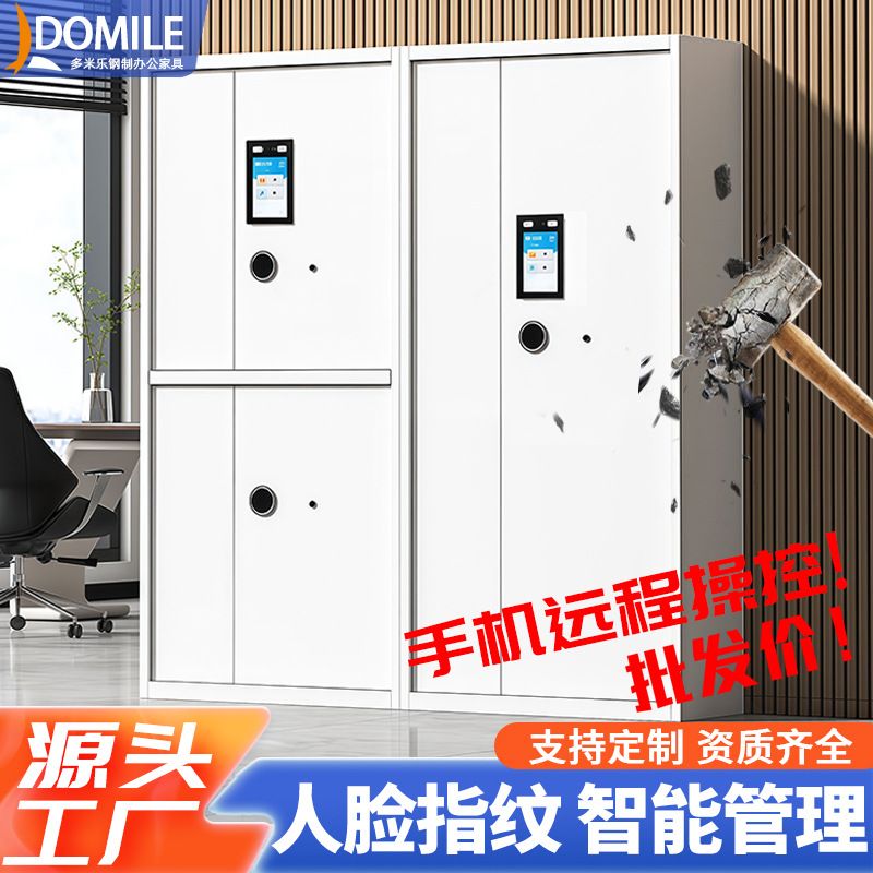 智能保密柜人脸识别文件柜物品存取资料柜智能系统档案储物密码柜