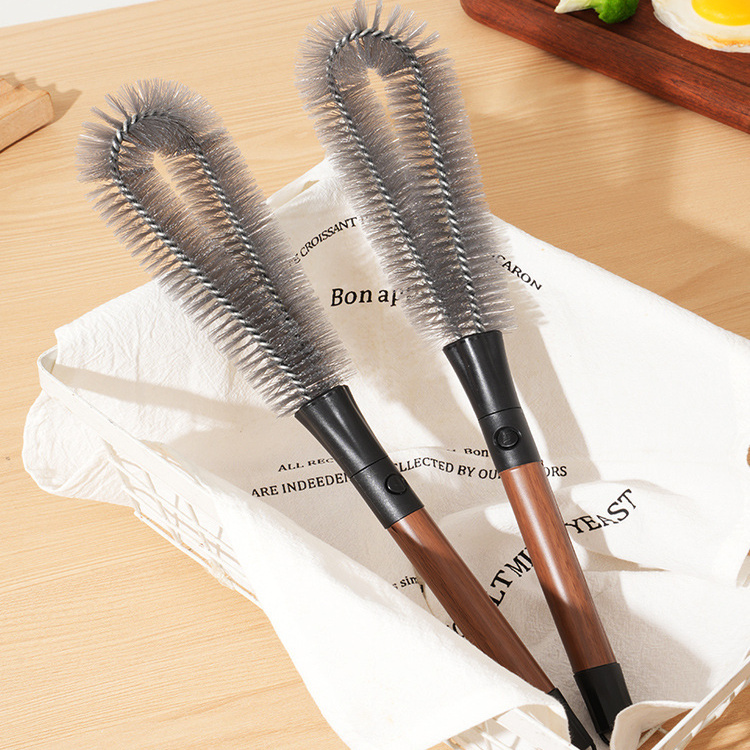 杯刷洗杯子专用刷子二合一长柄水杯保温杯盖除茶垢无死角清洁神器