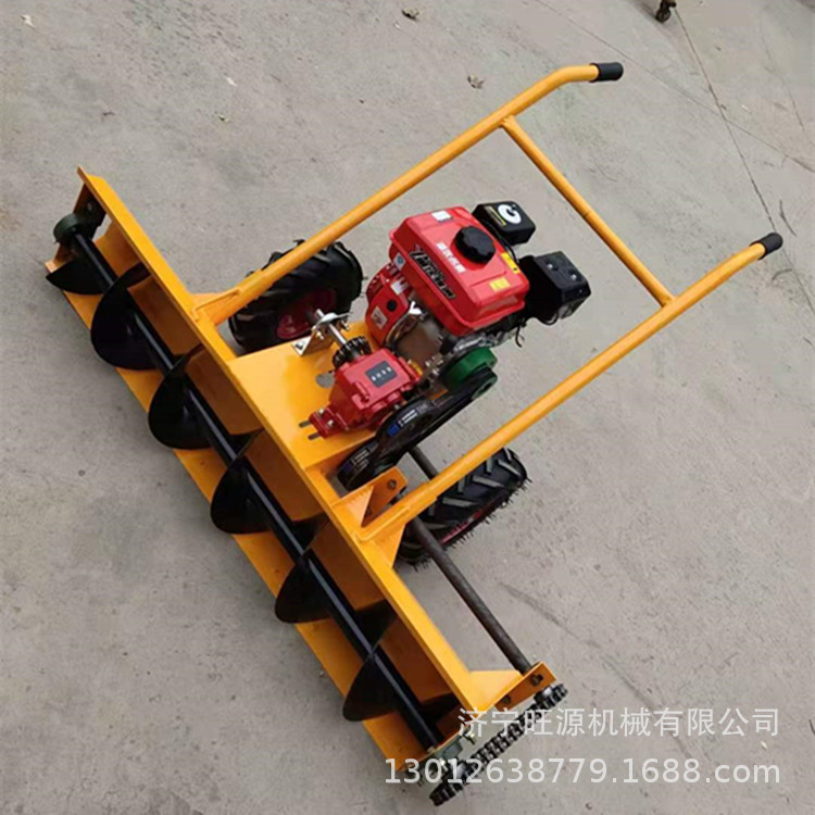 手推式汽油除雪机 小型手推扫雪机 物业道路除雪机