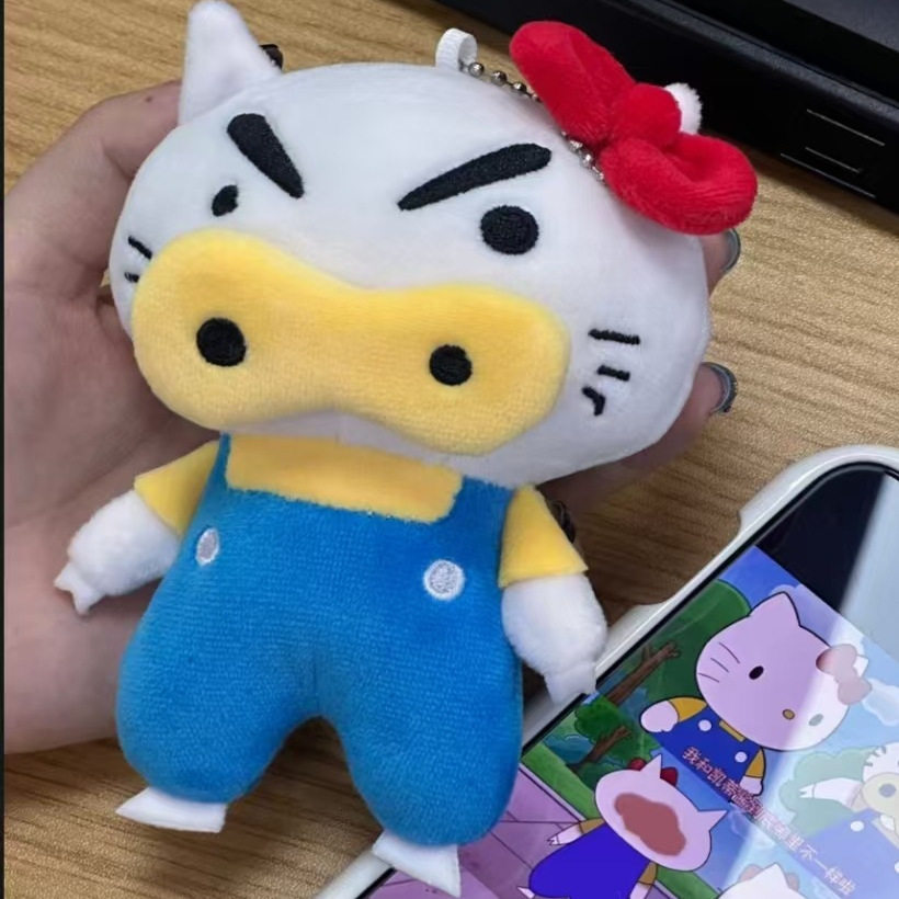 左卫门HelloKitty肥嘟嘟系列左卫门毛绒公仔挂件可爱超萌送女友