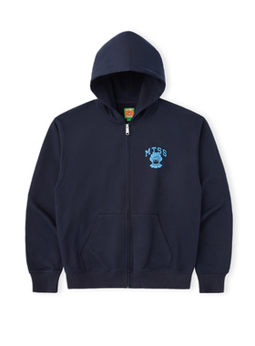 Melting Sadness学院Karoro复古印花连帽卫衣外套