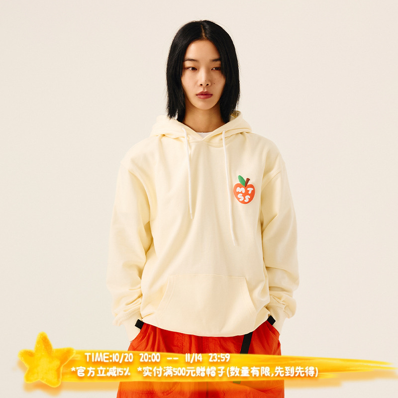 Melting Sadness【春季新品】25年karoro举苹果连帽卫衣