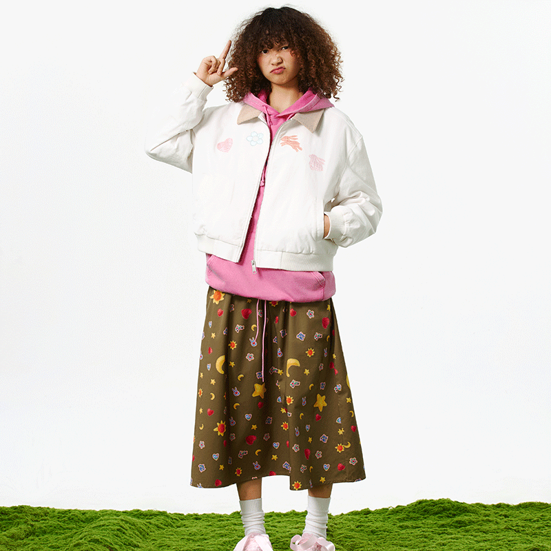 Melting Sadness MTSS贴布灯芯绒领夹克外套 2025年秋