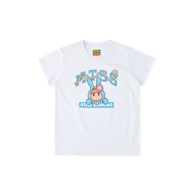 Melting Sadness学院Karoro复古印花女生短袖T恤