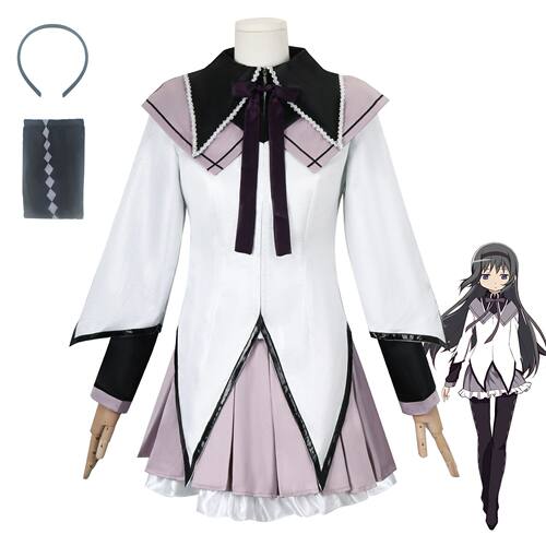 魔法少女小圆cos服全套晓美焰cos战斗服动漫角色cosplay扮演服装