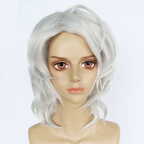 鬼灭之刃 蜘蛛鬼 累 cosplay假发 银白色造型款假发