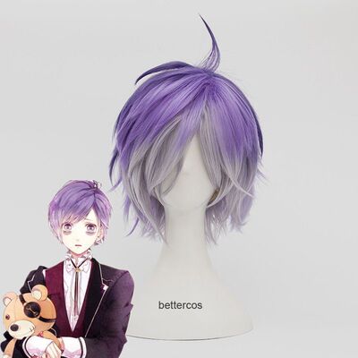 DIABOLIK LOVERS 魔鬼爱人逆卷カナ奏人cos假发 cosplay假发B035