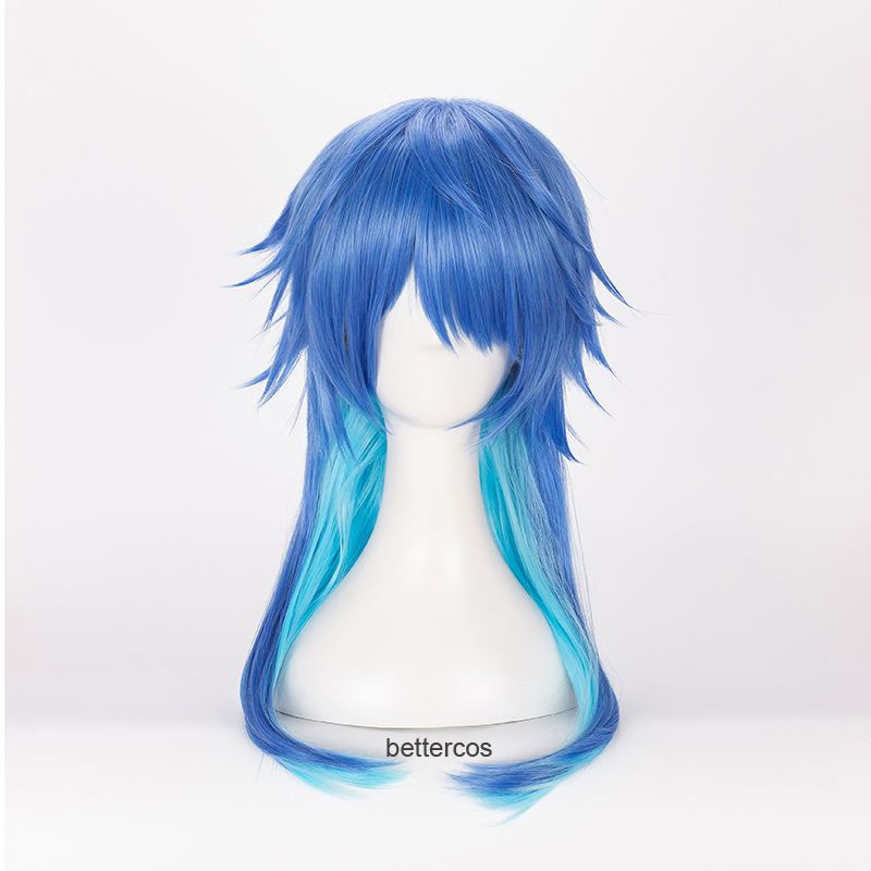 DRAMAticalMurder DMMd 濑良垣苍叶假发 蓝色渐变cosplay假毛B437图片