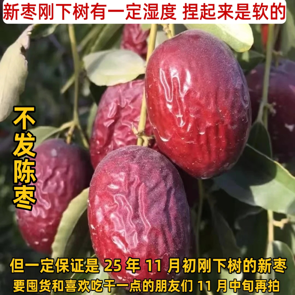 【组合链接】新疆直发特产若羌灰枣原生态吊干大颗粒营养好物零食