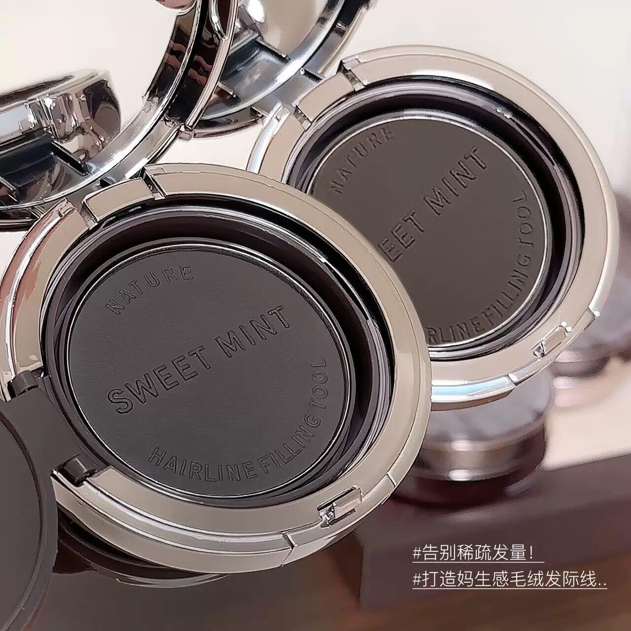 打造毛绒发际线！蓬蓬发际线粉饼填充神器自然蓬松持久不脱色补发