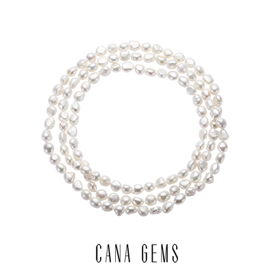 CANAGEMS淡水珍珠毛衣链